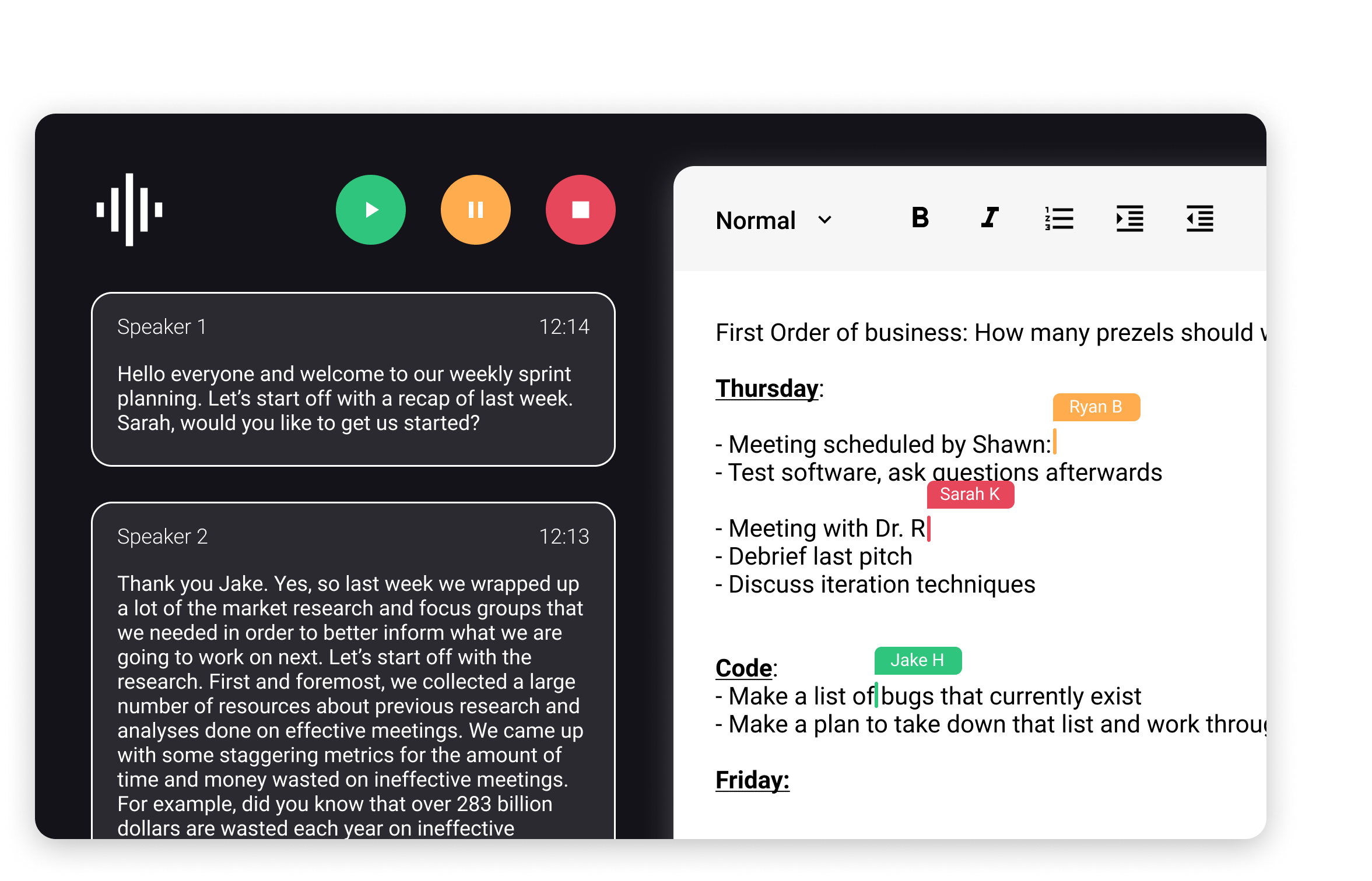 Knowtworthy transcription